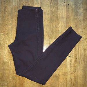 H&M Burgundy Slim Pants